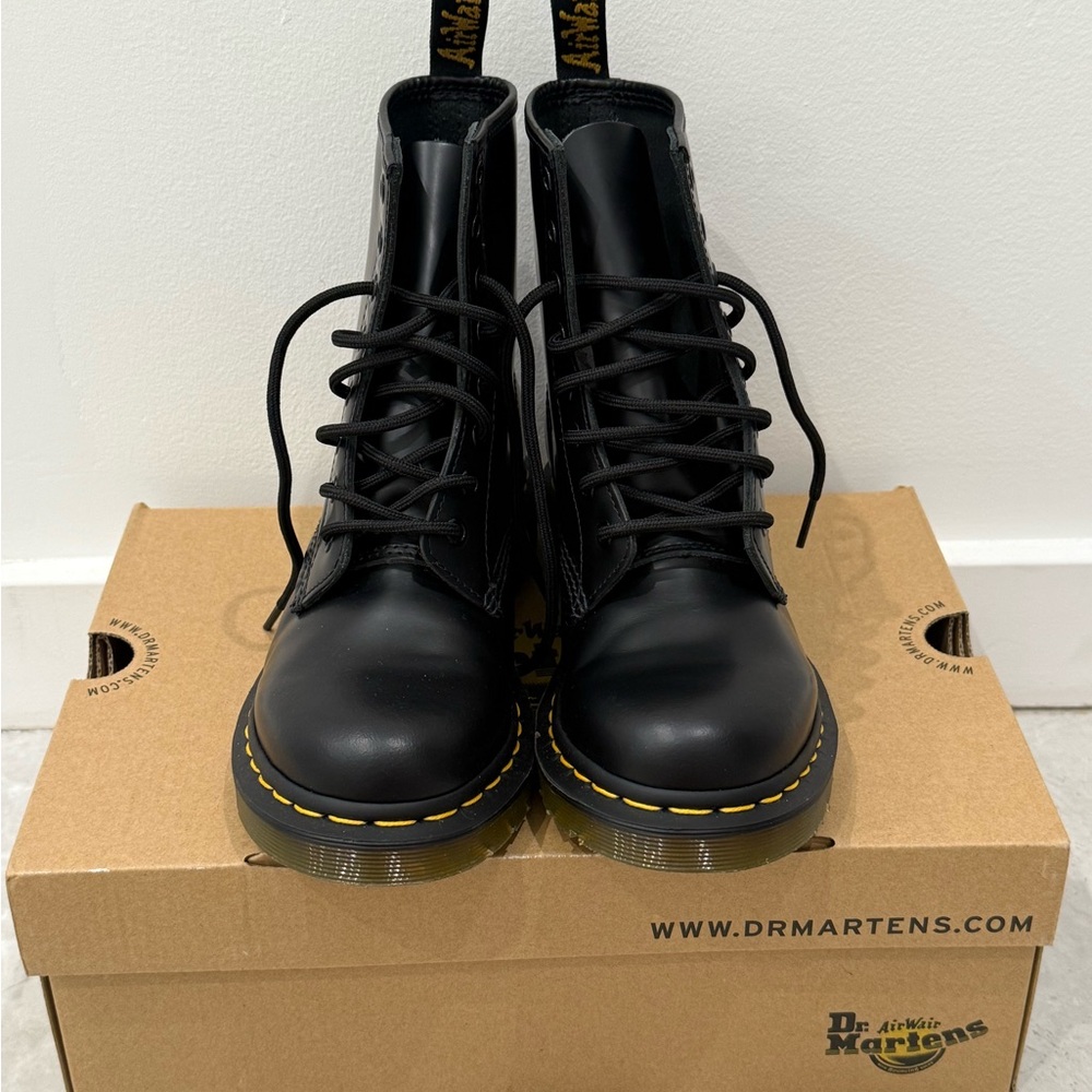 Dr. Martens 1460 W Black Boots